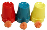 Cups & Balls - 3 colors, plastic (Various Vendors) - Trick