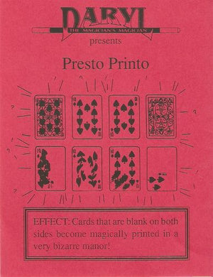 Presto Printo by Daryl - Trick