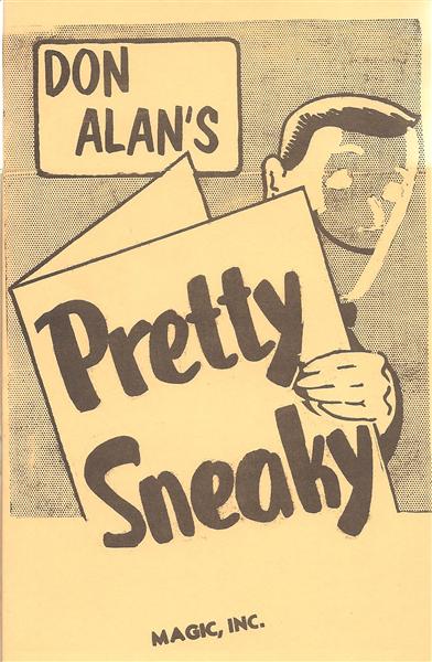 Pretty Sneaky by Don Alan - Book