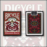 Bicycle Dragon Back  Playing Cards (Assorted Colors) by USPCC