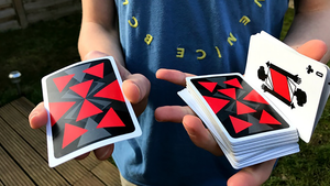 Nyx Reds Playing Cards by USPCC