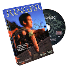 Ringer (DVD and Gimmick) by Blake Vogt and Kozmomagic - DVD