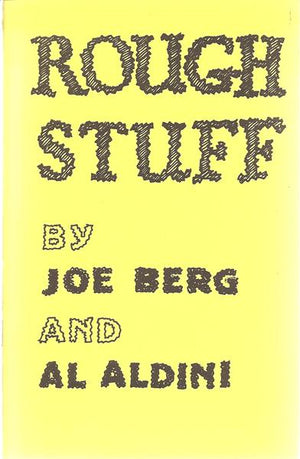 Rough Stuff by Joe Berg and Al Aldini - Book