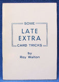 Some Late Extra Card Tricks by Roy Walton - Book