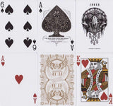 Templar Playing Cards (Gold, Brown) by Bocopo Art Playing Card Company