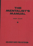 The Mentalist's Manual by Robert Nelson - Book