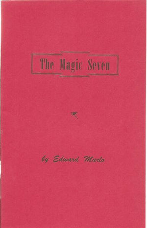 The Magic Seven by Ed Marlo - Book