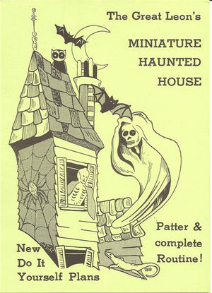 Miniature Haunted House by The Great Leon - Book
