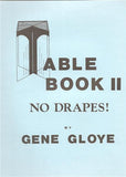 The Table Book II by Gene Gloye - Book
