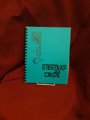 Original Steranko On Cards First Edition (Second Printing) 1974 Soft Cover By Jim Steranko