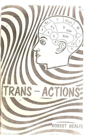 Trans-Actions by Robert Neale - Book