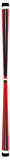 Trigon Devil Stick-Red/Black Wood Core - Juggling