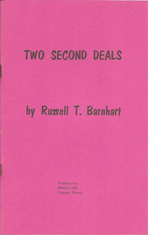 Two Second Deals by Russell Barnhart - Book
