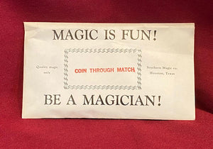 Coin Through Match by Southern Magic Co. - Trick