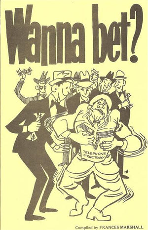 Wanna Bet by Frances Ireland Marshall - Book