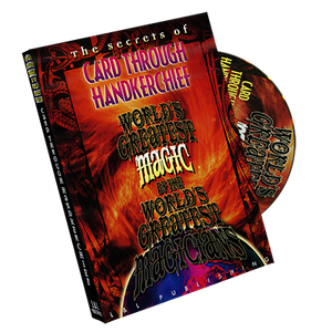 World's Greatest Magic - Card Through Handkerchief DVD