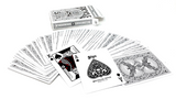 Bicycle Styx Playing Cards (White, Bronze) by US Playing Card Company